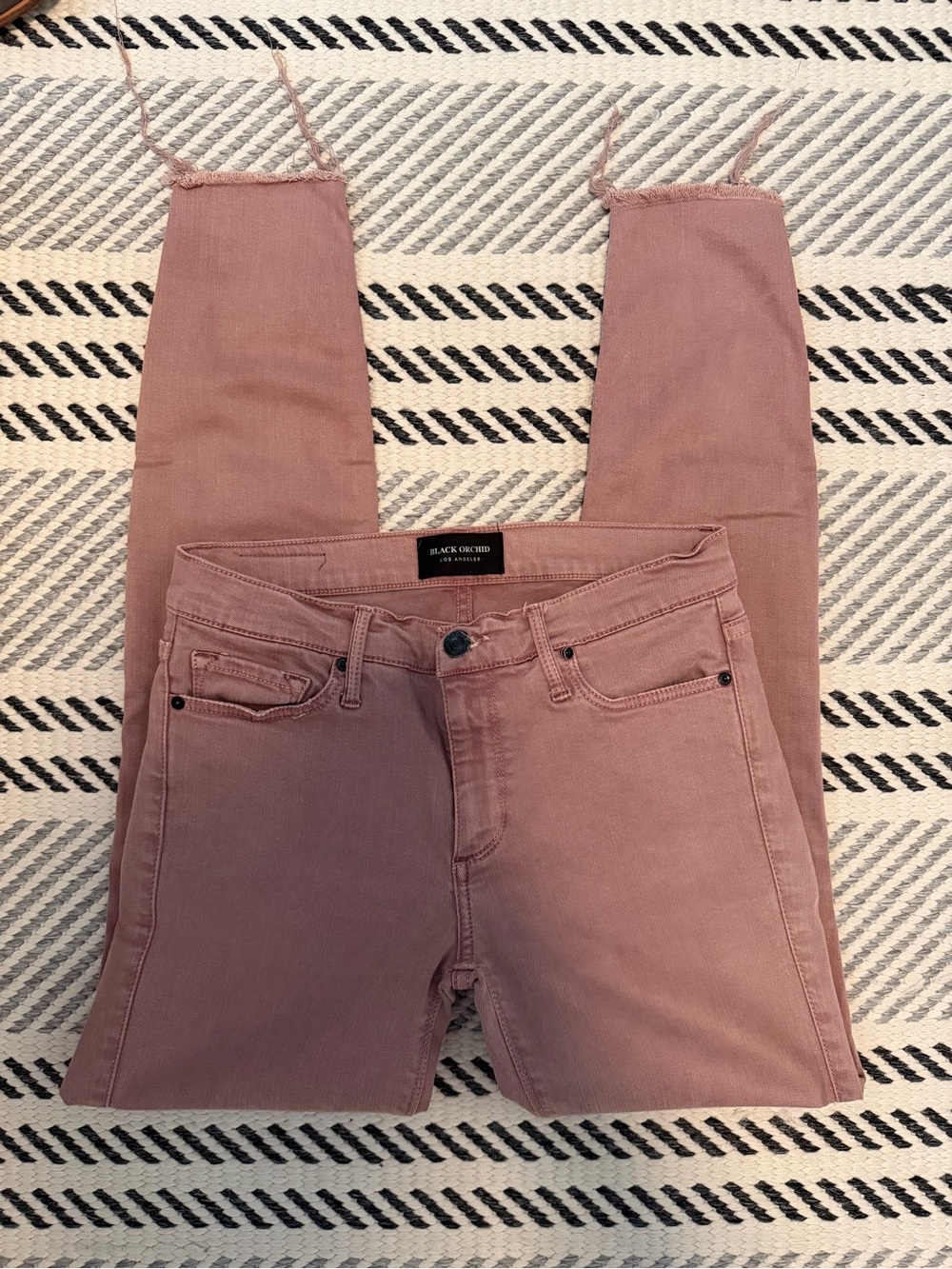 Black Orchid Dusty Rose High-Rise Skinny Jeggings
